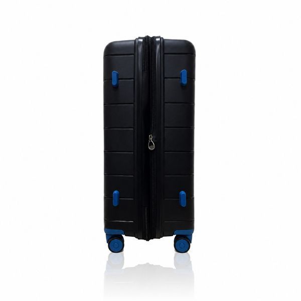Чемодан с расширением Snowball 20303 средний 71л черный (20303-M-Black) 20303-M-Black фото