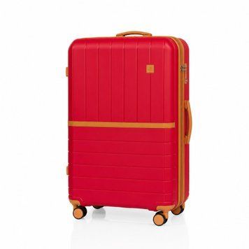 Чемодан с расширением Snowball 49403 средний 69л красный (49403-M-Red) 49403-M-Red фото