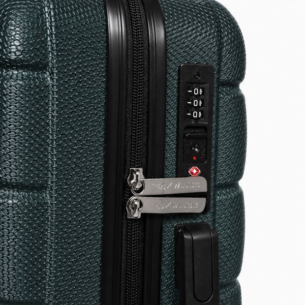 Чемодан для ручной клади Wings 160PC малый 38л зеленый (160PC-S-Dark-green) 160PC-S-Dark-green фото