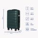 Чемодан для ручной клади Wings 160PC малый 38л зеленый (160PC-S-Dark-green) 160PC-S-Dark-green фото 2