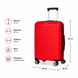 Валіза Snowball 43803 середня 80л червона (43803-M-Red) 43803-M-Red фото 2