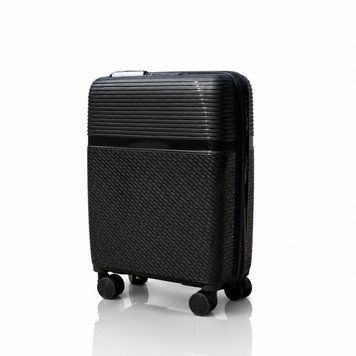 Валіза для ручної поклажі Carbon 1403 мала 37л чорна (1403-S-Black) 1403-S-Black фото