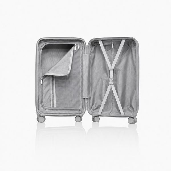 Чемодан с расширением Madisson 42203 малый 39л серебряный (42203-S-Silver) 42203-S-Silver фото