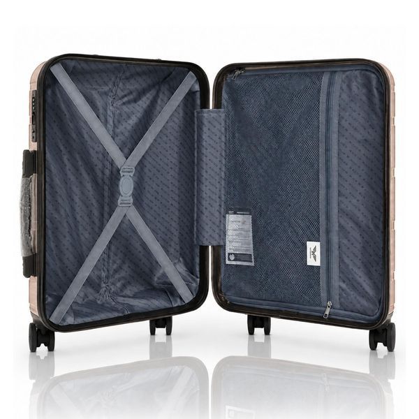 Чемодан из поликарбоната Wings 160PC большой 97л розовое золото (160PC-L-RoseGold) 160PC-L-RoseGold фото