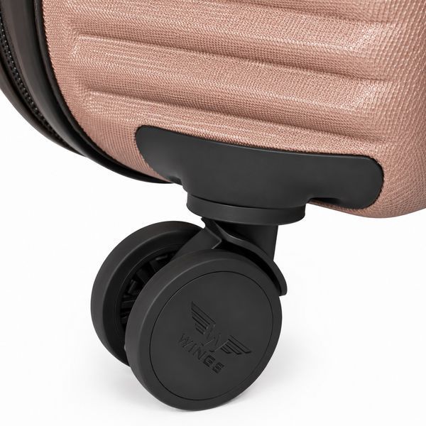 Чемодан из поликарбоната Wings 160PC большой 97л розовое золото (160PC-L-RoseGold) 160PC-L-RoseGold фото