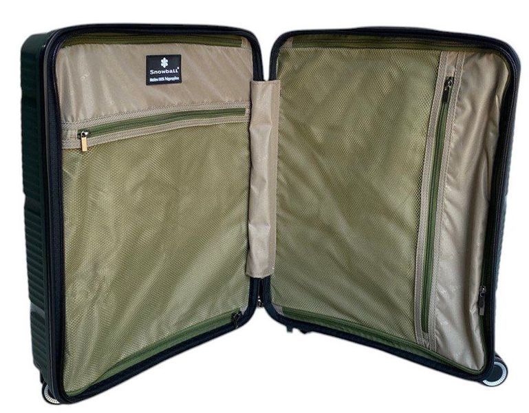 Чемодан Snowball 94103 малый 46л зеленый (94103-S-Green) 94103-S-Green фото