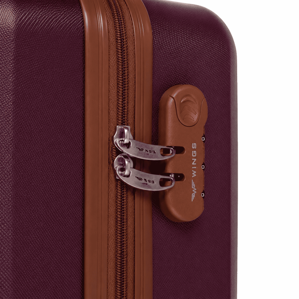 Чемодан для ручной клади Wings GDW01 малый 38л бордовый (GDW01-S-Burgundy) GDW01-S-Burgundy фото