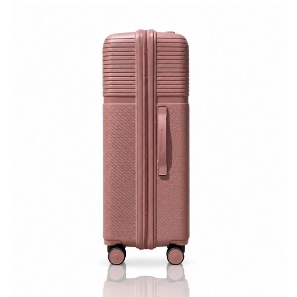 Чемодан из полипропилена Carbon 1403 большой 98л розовое золото (1403-L-RoseGold) 1403-L-RoseGold фото