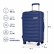 Чемодан Wings MUR01 средний 64л синий (MUR01-M-TitanBlue) MUR01-M-TitanBlue фото 2