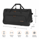 Дорожная сумка TL096277-01 большая 89л черная (TL096277-01-BC-Black) TL096277-01-BC-Black фото 2
