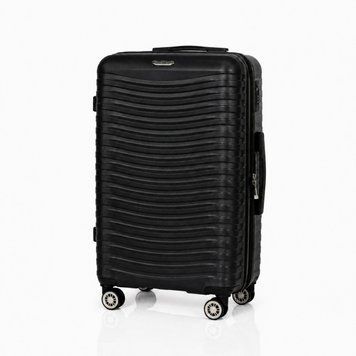 Чемодан с расширением Snowball 43803 средний 80л черный (43803-M-Black) 43803-M-Black фото