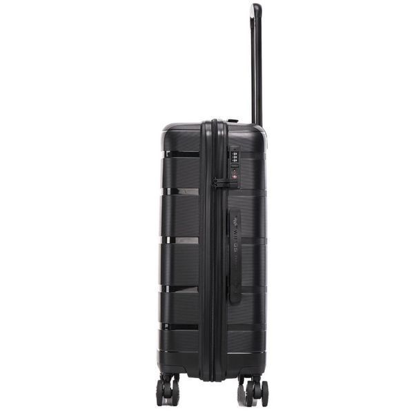 Валіза Wings HWF01 велика 97л чорна (HWF01-L-Black) HWF01-L-Black фото