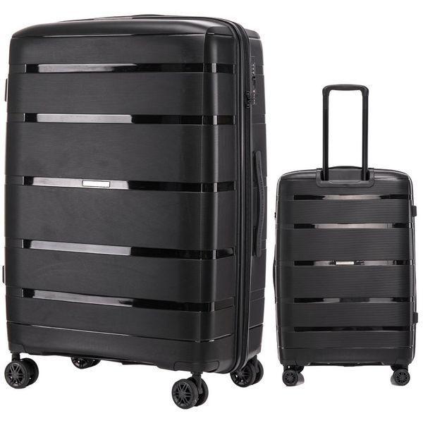 Валіза Wings HWF01 велика 97л чорна (HWF01-L-Black) HWF01-L-Black фото