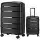 Валіза Wings HWF01 велика 97л чорна (HWF01-L-Black) HWF01-L-Black фото 3