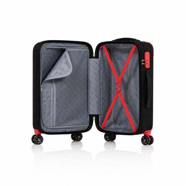 Валіза для ручної поклажі Wings AVC01 мала 38л чорна (AVC01-S-Black) AVC01-S-Black фото