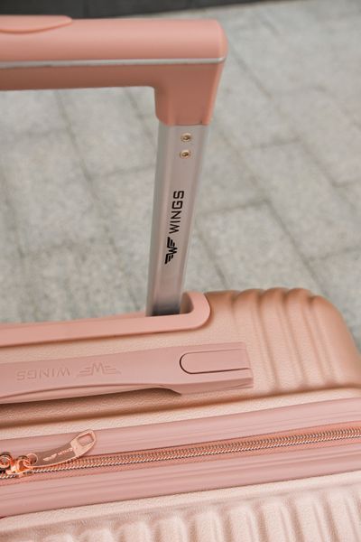 Чемодан Wings WN01 большой 97л розовое золото (WN01-L-RoseGold-ABS) WN01-L-RoseGold-ABS фото