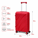 Валіза RGL PP5 мала 41л червона (PP5-S-Red) PP5-S-Red фото 2