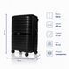 Валіза з розширенням Snowball 49203 середня 71л чорна (49203-M-Black) 49203-M-Black фото 2