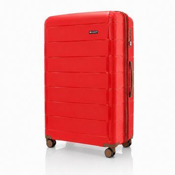 Чемодан с расширением Snowball 20303 большой 108л красный (20303-L-Red) 20303-L-Red фото