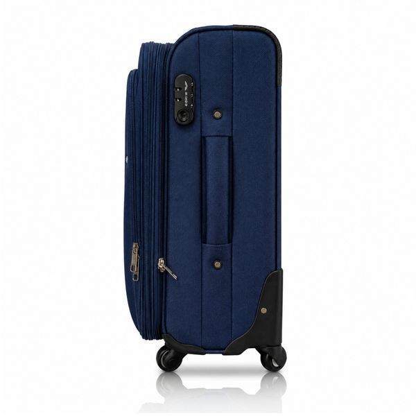 Чемодан с расширением Wings 2501 большой 97л синий (2501-L-Blue) 2501-L-Blue фото