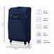 Чемодан с расширением Wings 2501 большой 97л синий (2501-L-Blue) 2501-L-Blue фото 2